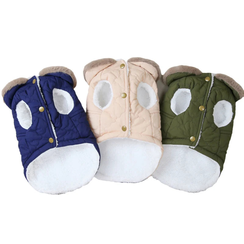 Puppy Snuggle Gear - Winter Waterproof Warm Coat Small Dog/Puppy