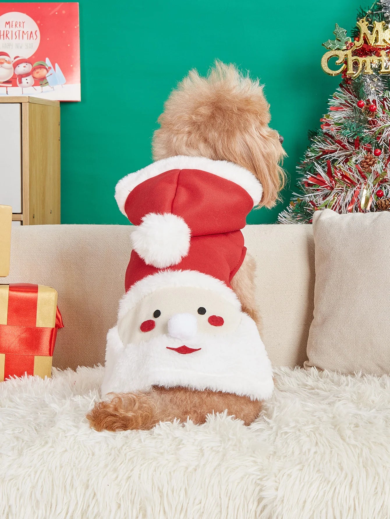 Santa Paws Costume