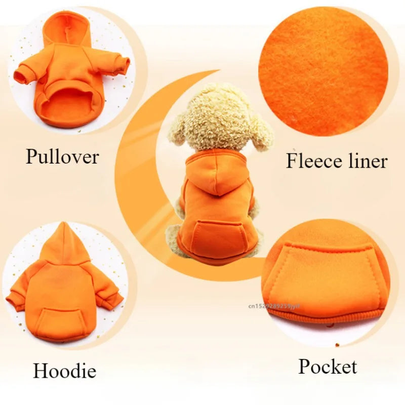 Cozy Dog Hoodies (Small-X-Large sizes)