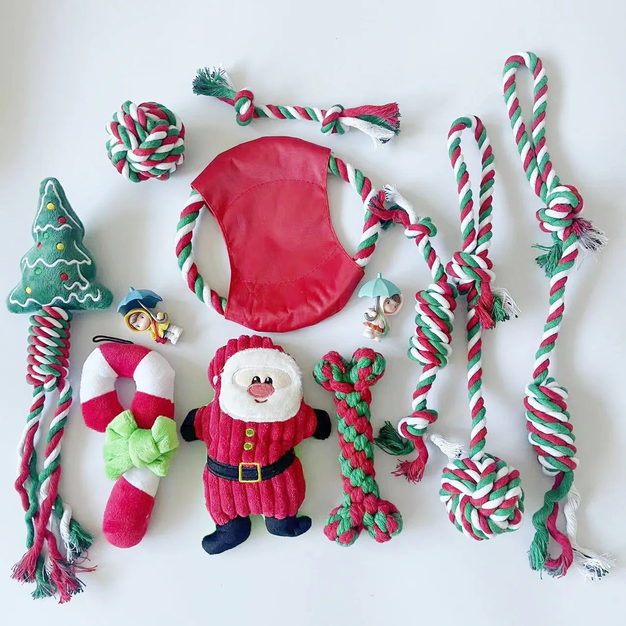 Holiday Dog Toy Set for Dogs
