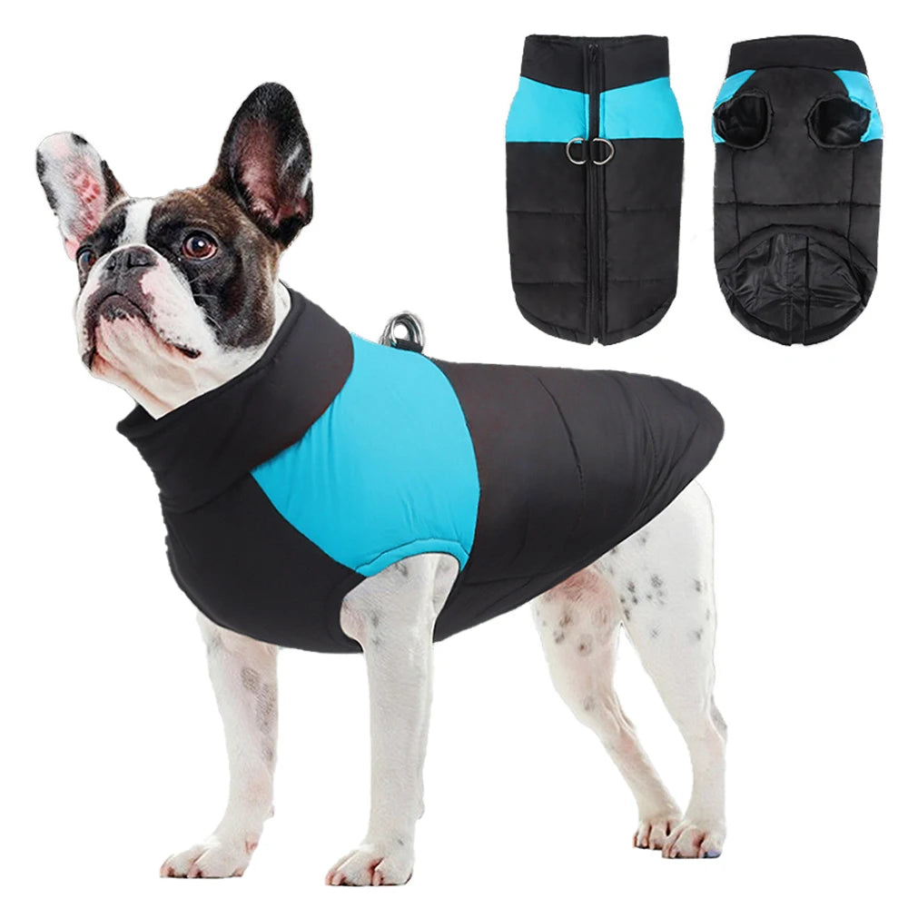 SnugPaws - Waterproof Winter Dog Jacket Vest for Small, Medium, Large, X-Large, 2X-Large, 3X-Large, 4X-Large, 5X-Large for Dogs