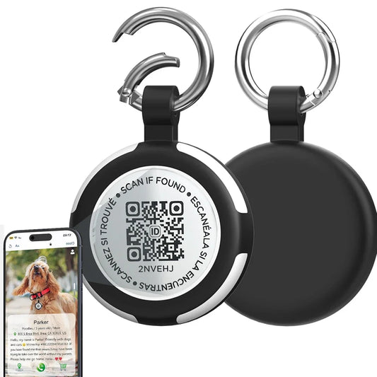PawTrack - Dog Waterproof Air Tag, Silicone GPS Pet Finder